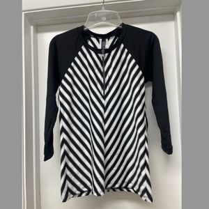 NWT $74 BECCA Swim Shirt RashGuard Zip Top